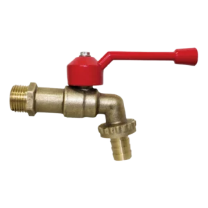 BRASS HANDLE HOSE COCK